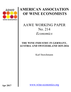 Economics - American Association of Wine Economists