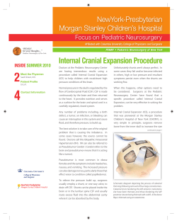 Internal Cranial Expansion Procedure