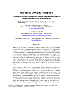 the ozone laundry handbook