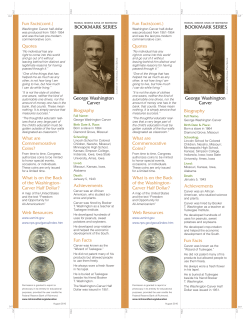 George Washington Carver - Federal Reserve Bank of Richmond