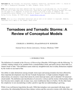 Conceptual Models - WeatherAnswer.com!