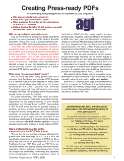 Creating Press-ready PDFs
