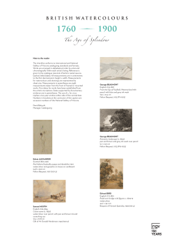 the exhibition checklist