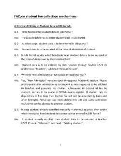 FAQ on student fee collection mechanism:-
