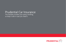 Car insurance Policy Booklet
