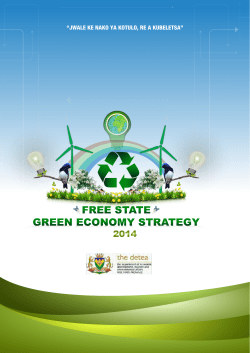 free state - Department of Environmental Affairs