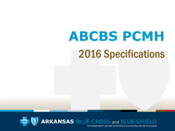 abcbs pcmh - Arkansas Blue Cross and Blue Shield