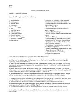 Chapter 3 Section Notes Answers