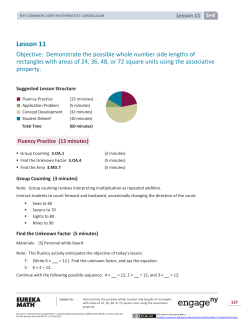Lesson 11 - EngageNY