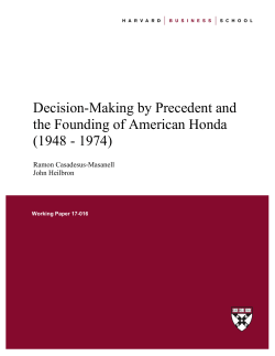 Establishing American Honda (1949-1972)