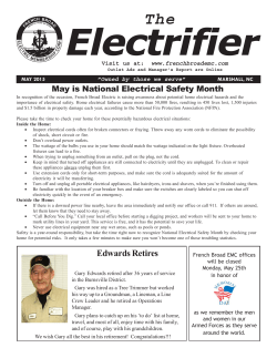 Electrifier The - French Broad Electric Membership Corporation