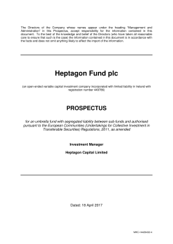Heptagon Fund plc - Fondsvermittlung24.de