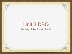 Unit 3 DBQ - SGHS United States History