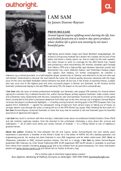 I AM SAM - James Durose