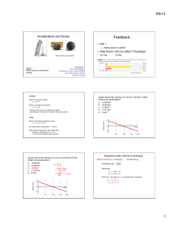 forces, pushes pulls