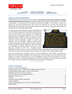 creativity &ndash; success &ndash; obscurity