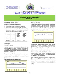 social statistics report marc 2015