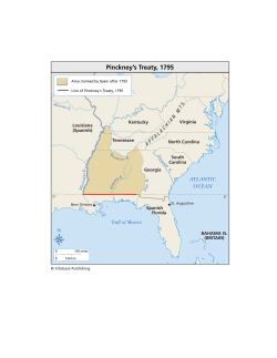 Pinckney`s Treaty, 1795