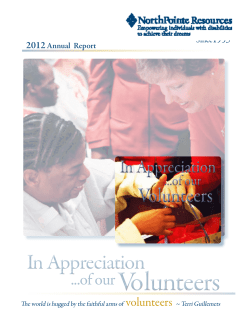 2012 Annual Report - NorthPointe Resources
