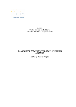 Management through literature and movies readings