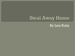 By Lois Ruby - Mrs. Favors ELA