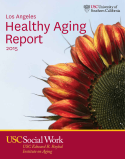 2015 Los Angeles Healthy Aging Report