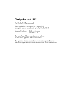 Navigation Act 1912 - Federal Register of Legislation