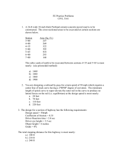 FE Practice Problems CIVL 3161 1. A 24-ft wide 10