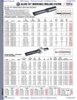 allied ta&reg; insertable drilling system