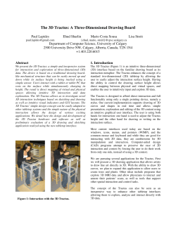 The 3D Tractus: A Three-Dimensional Drawing Board