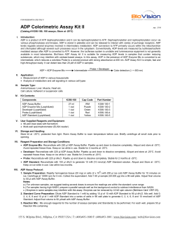 ADP Colorimetric Assay Kit II
