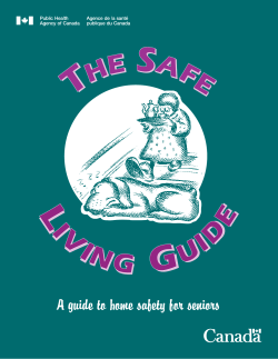 THE SAFE LIVING GUIDE: A GUIDE TO HOME SAFETY FOR