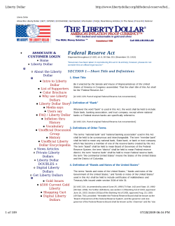 Federal Reserve Act