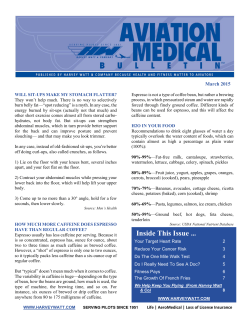 March 2015 Newsletter - Aircrew Protection International