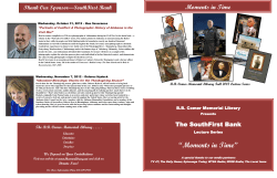 Moments in Time - BB Comer Memorial Library