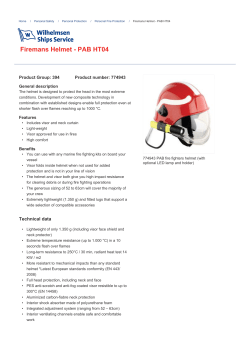 Firemans Helmet - PAB HT04
