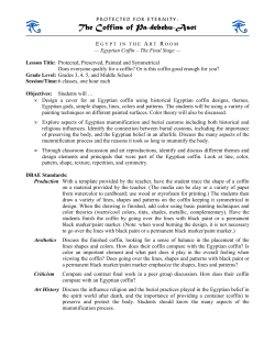 Egypt in the Art Room