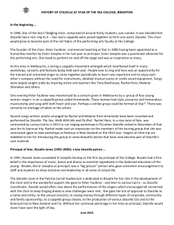 Stacella Choir - Star of The Sea College