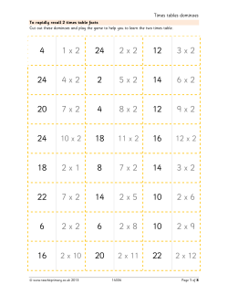 4 1 x 2 24 2 x 2 12 3 x 2 24 4 x 2 2 5 x 2 14 6 x 2 20