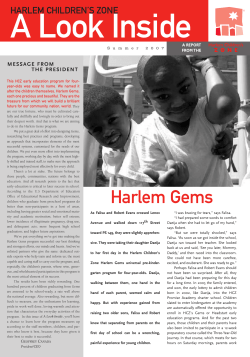 July 1, 2007 - Harlem Children`s Zone