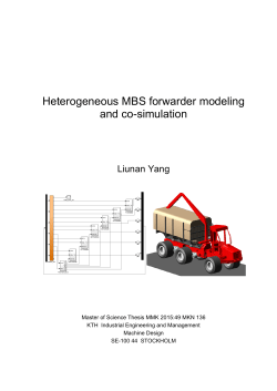 Heterogeneous MBS forwarder modeling and co-simulation