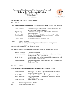 Theatres of the Crimean War