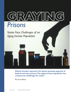 Graying Prisons - The Council of State Governments