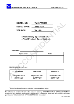 2010-7-20 VERSION : Ver. 4.0 Stephen Sun 2011/7/20 Hyman