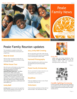 First Family Newsletter