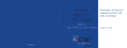 FuTuRE TRENDS IN STATE COuRTS - National Center for State