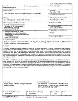 TEST METHODS FOR ELASTOMERIC
