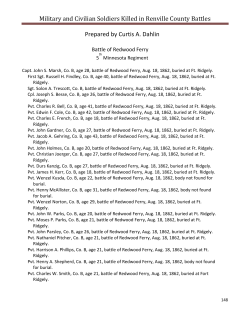 Chapter 10, Military and Civilians Killed in Renville County Battles