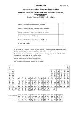 UNIVERSITY OF MANITOBA