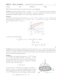 Quiz 4 - UTK Math